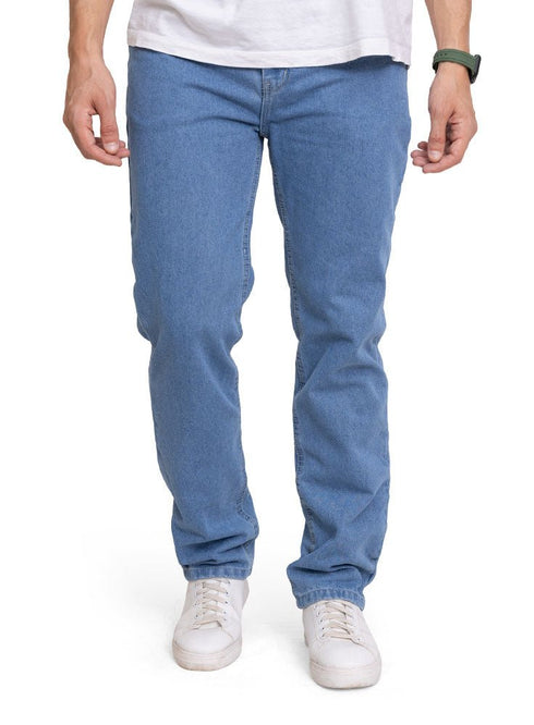Blue 2 Wide Leg Jeans - Khotwh